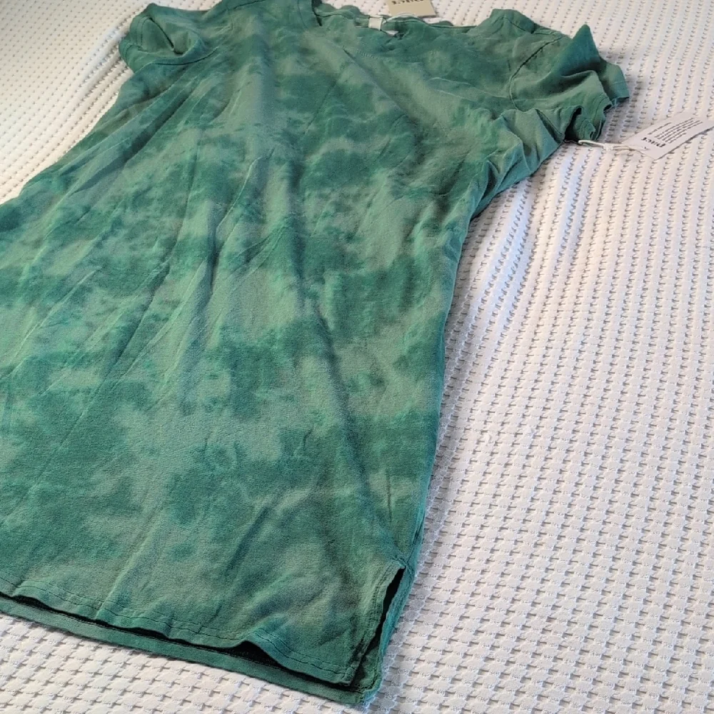 Pact Sage Green Tie Dye Dress - Picture 10 of 12